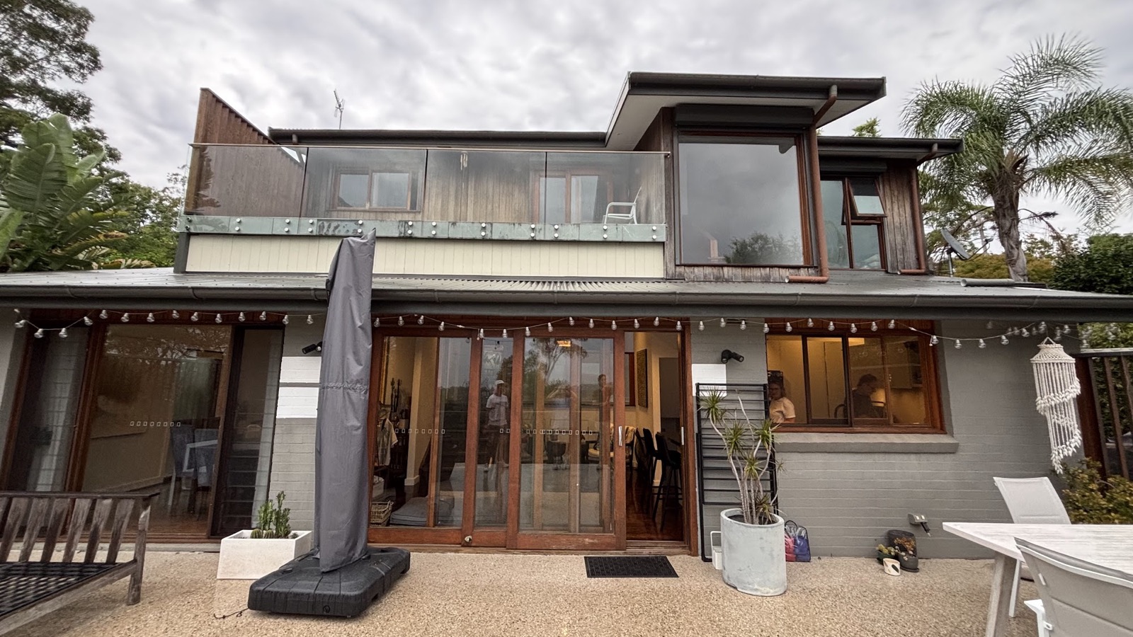 Modern home exterior