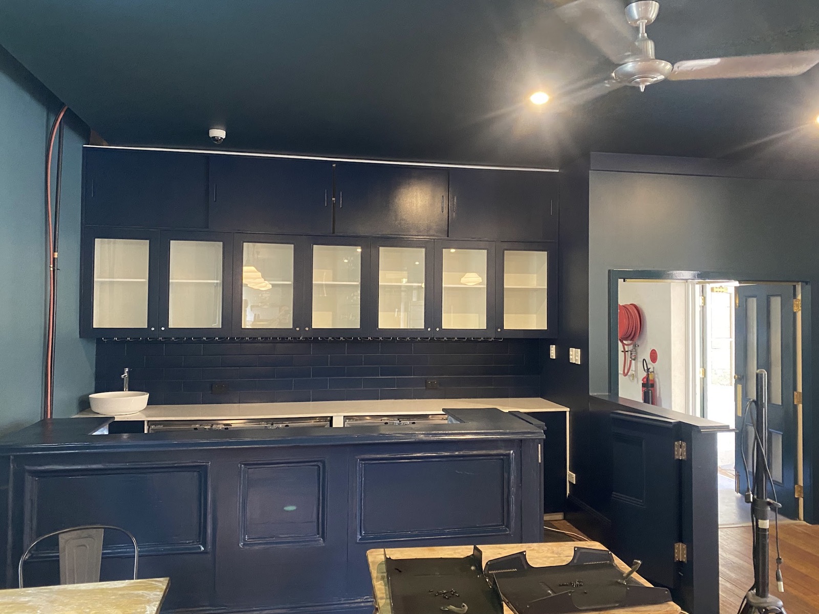 Commercial cafe painting