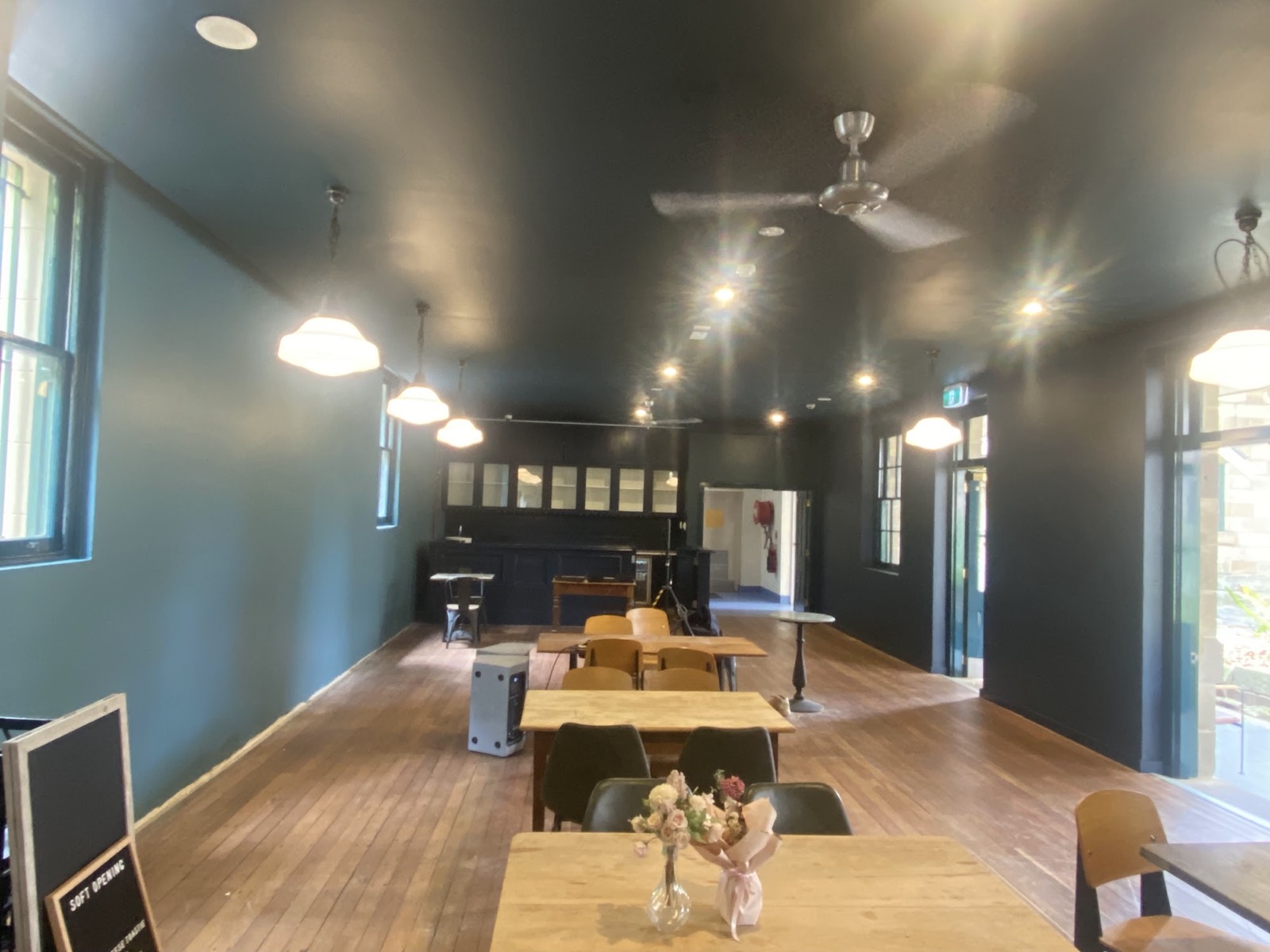 Café repaint · Commercial