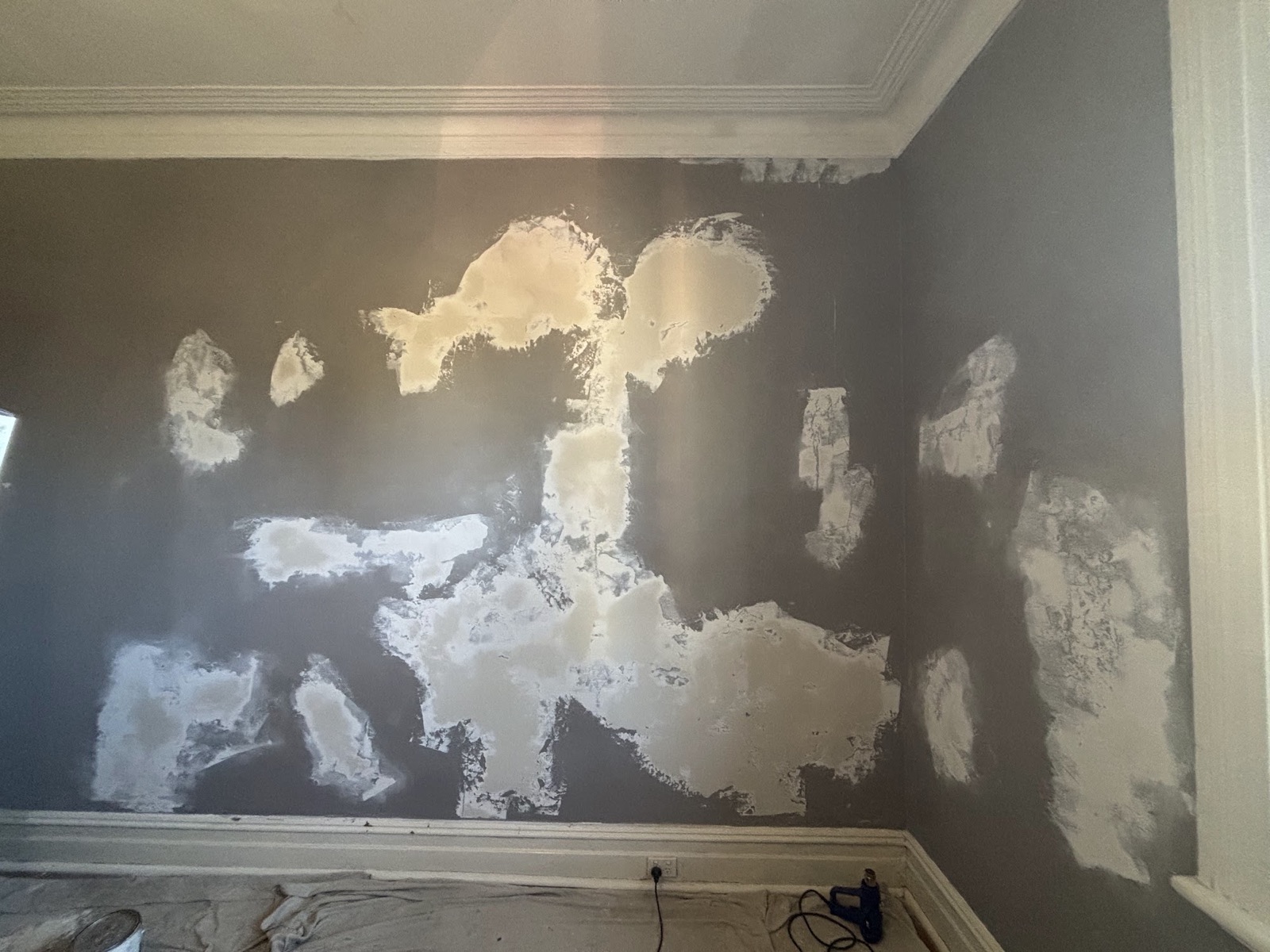 Patching before paint